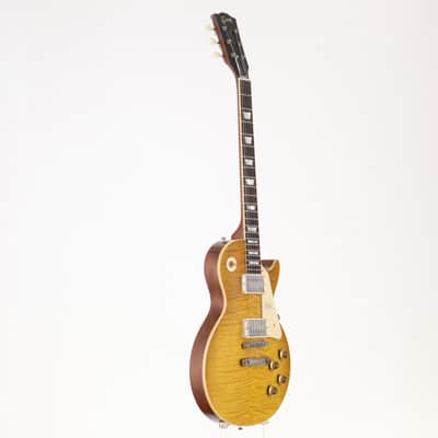 Gibson Custom Historic Collection 1959 Les Paul Standard Reissue Quilt VOS Hand-Selected Honey Lemon Fade [983471] (05/28) image 14