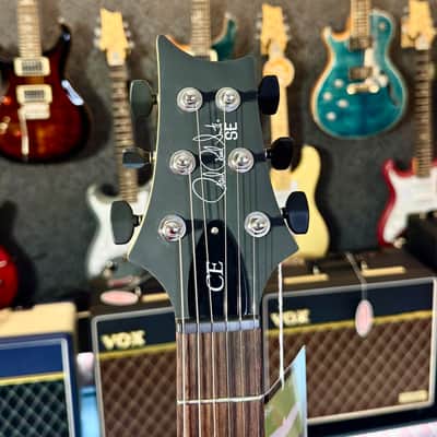 PRS SE CE24 Standard Satin Stoptai 2026 - Vintage Cherry image 8