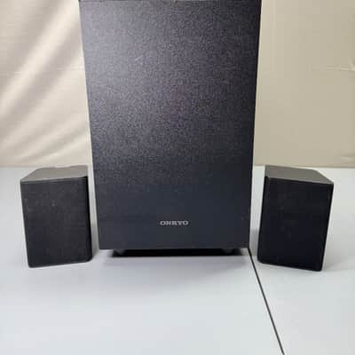 Onkyo SKW-398 Home Theater System 3.1 Channel Subwoofer 3 Front Speakers image 1