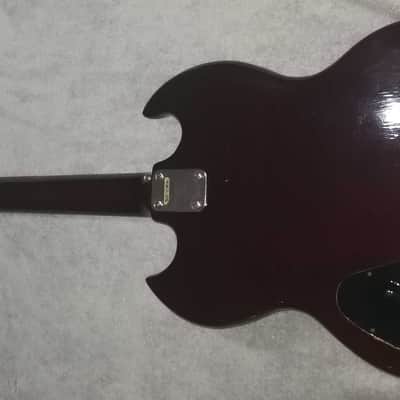 Doublecut red with Tremolo 1971 made by ASCO Japan, very rare image 10