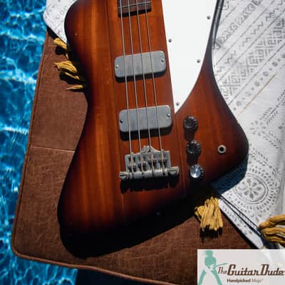 1990 Orville by Gibson Thunderbird Bass - Vintage Sunburst - Made In Japan - Pro Set Up w Perfect Frets/Action/Intonation! - Demo Video image 7