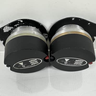 Vintage pair of JBL 075 8 ohm Bullet Tweeters image 10