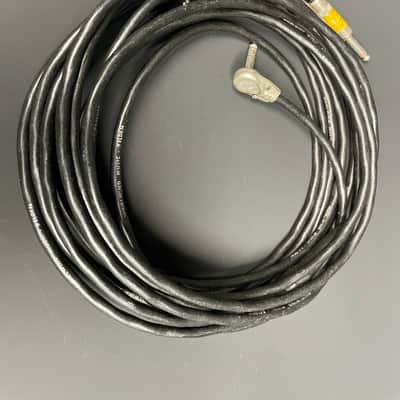 Vintage Whirlwind / Belden Instrument Cable w/ Straight & Right-Angle Switchcraft Plugs – 22 ft Stereo to Left/Right 1/4” image 1