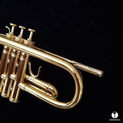 Kanstul Burbank 3 California   trumpet made by Kanstul mouthpiece case Reeves gamonbrass image 14