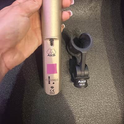Vintage AKG C 1000 S Condenser Microphone + Mic Clip image 6