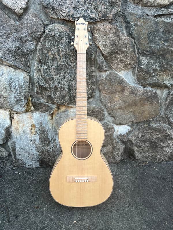 Goodman handmade Martin 0 size -All spruce guitar! Demo video added image 1