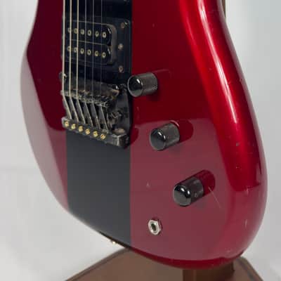 Westone Spectrum FX Set-Neck Super Strat Electric Guitar MIJ Japan 1984 - Candy Apple Red Stripe image 8