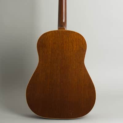 Gibson  J-55 Flat Top Acoustic Guitar (1940), ser. #758F-14, original black - red line hard shell case. image 2