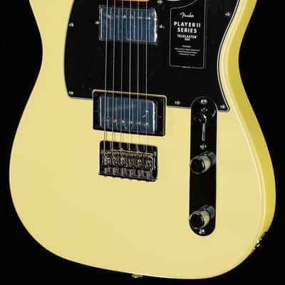 Fender Player II Telecaster HH Maple Fingerboard Hialeah Yellow (173) image 1