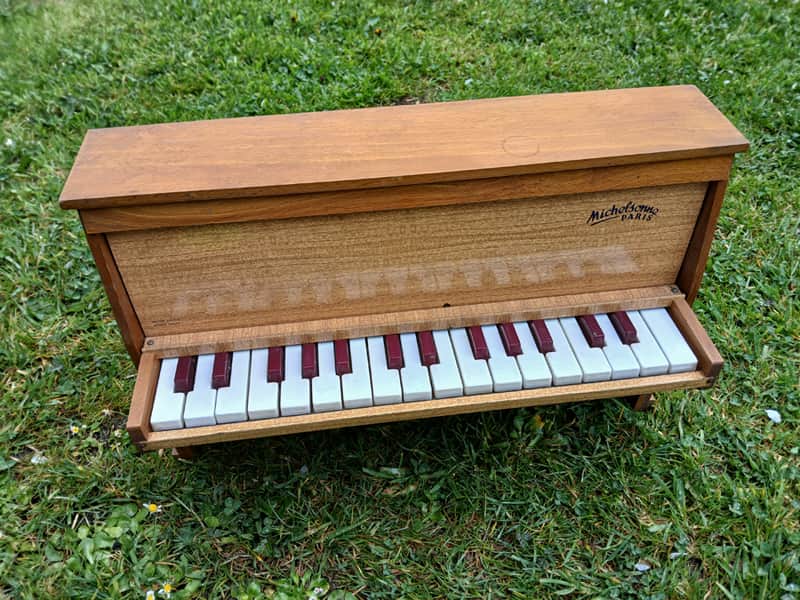 chromatic toy piano Michelsonne Paris 30 keys - very good sound ! image 1