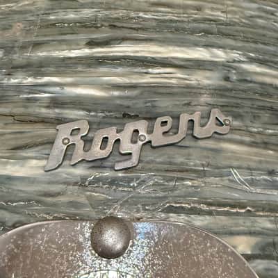 Vintage Rogers Fullerton 14x22 Bass Drum in Blue Strata (Rm4) image 4