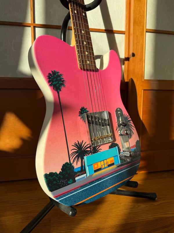Fender MIJ Art Canvas Esquire | Reverb