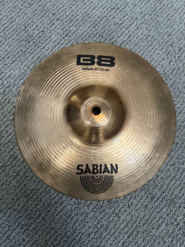 Sabian 10" B8 Splash Cymbal 2011 - Present - Natural image 1