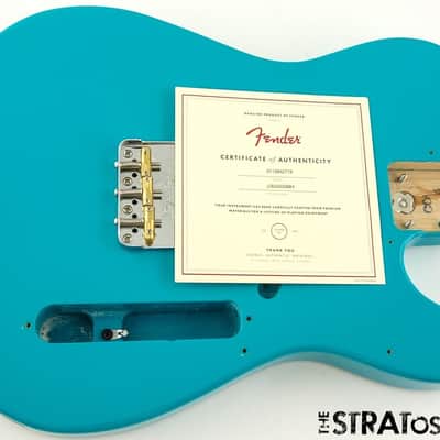 Fender American Professional II Telecaster BODY & HARDWARE, Tele Miami Blue image 2