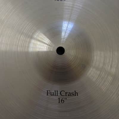 Paiste 16" Sound Formula Full Crash Cymbal 1990 - 1992 - Traditional image 2