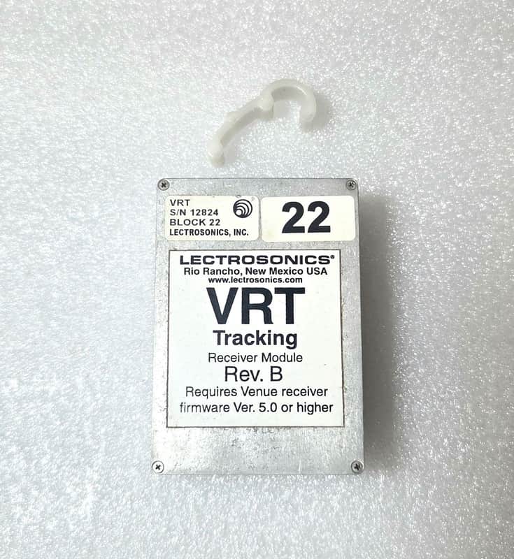 Lectrosonics VRT Block 22 Rev B Tracking Receiver Module for VR Venue Wireless Receiver system image 1