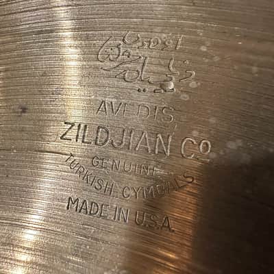 Zildjian 13" A. Zildjian '60s Stamp Cymbal 1960s - 1000 g -Traditional image 2