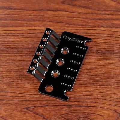 Floyd Rose Guitar Bridge Tremolo Base Plate in Black image 2