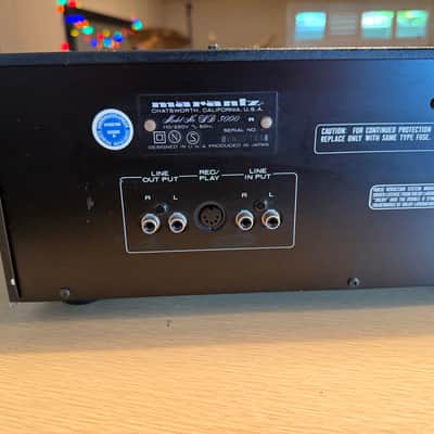 VINTAGE Marantz SD3000 Stereo Cassette Deck  Near Mint Fresh Service Rare Gold🔥 image 13