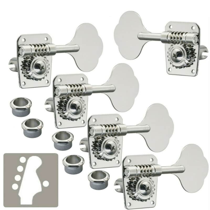 NEW Gotoh GB10 Bass Tuners 5-String L4+R1 Set 1:20 gear 19/32
