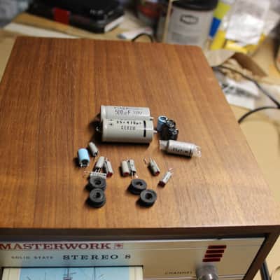 Restored Masterwork M-8003 8 track player image 8
