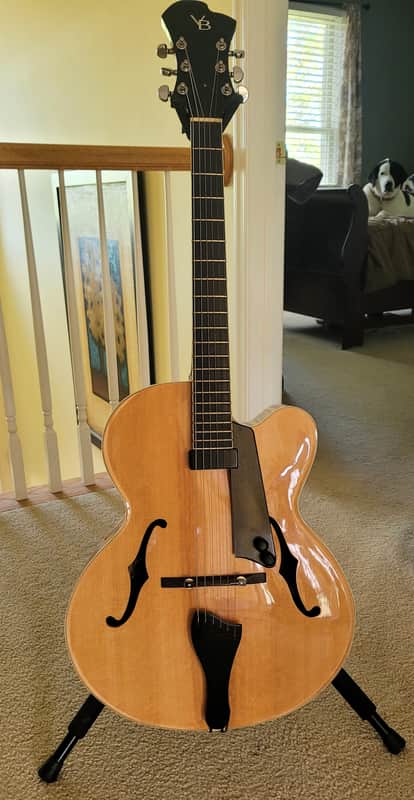 Victor Baker Model 17 Custom 2001 - Natural Finish in Nitrocellulose Lacquer image 1