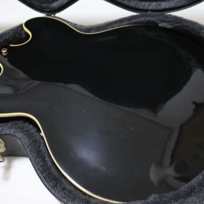Gibson USA Custom Shop 2005 ES-355 Gold Hardware Ebony Finger Board Hard case image 9