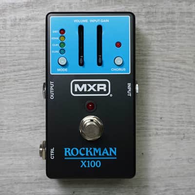 MXR MX100 ROCKMAN X100 ANALOG TONE PROCESSOR image 2