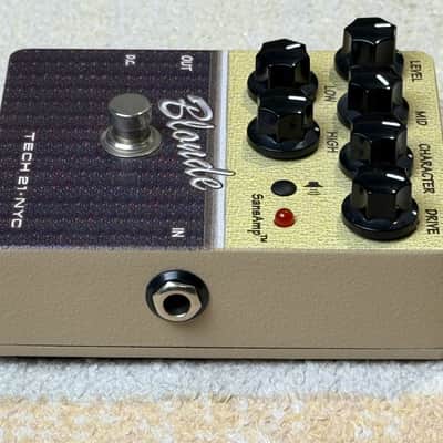 Tech 21 SansAmp Character Series Blonde V2 2010s - Blonde/Black image 3