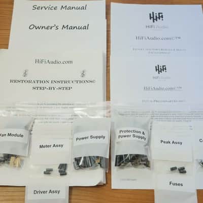 Rotel RB-5000 restoration kit filter capacitor repair rebuild fix image 1