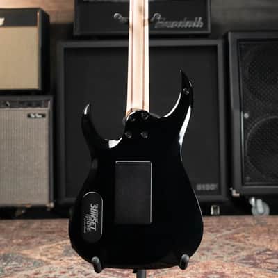 Schecter Custom Shop Sunset Extreme-6 FR HSS Electric Guitar - White Ebony Top with Hardshell Case image 7