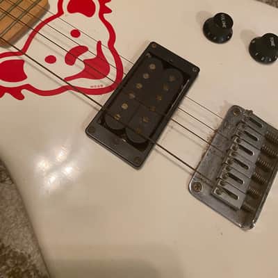 BIG SUMMER BLOWOUT// RARE Kima SE-12 Single Humbucker Short Scale Guitar image 4