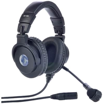 Clear-Com CC-400-X4 Double Muff Headset for Intercom (XLR4F) image 2
