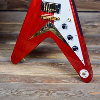 Hamer Korina Vector built for Bill Kaman, 1 of 2 in this color image 4