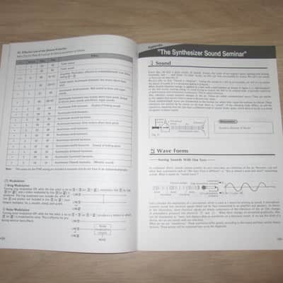 Casio CZ-3000 Vintage Synthesizer -Original Manual Package-Rare - 1986 -Brochure image 11