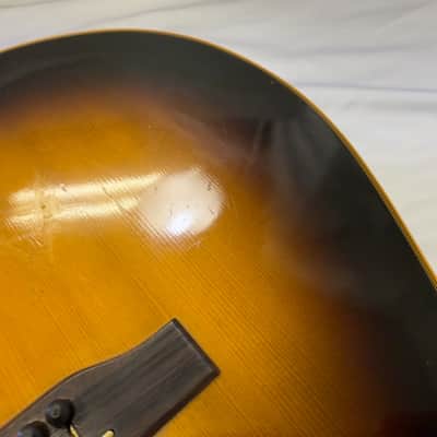 Gibson J-45 Deluxe Square Shoulder WX Bracing Made in 1978 image 8