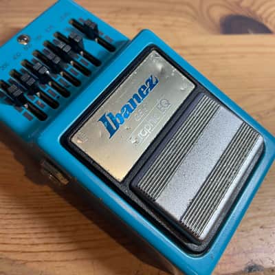 Ibanez GE9 Graphic EQ 1980s - Blue image 1