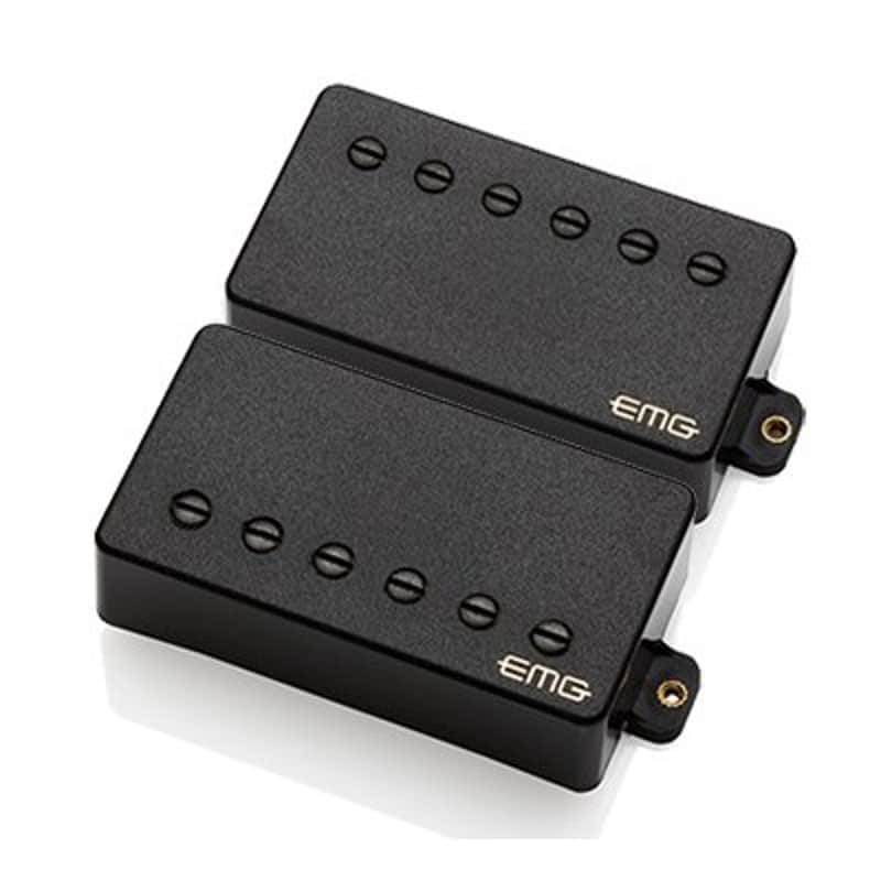 EMG REV-SET Revelation Passive Humbucker Pickup Set, Black image 1