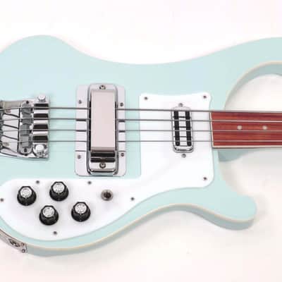 2006 Rickenbacker 4003 FL - Super Rare BLUE BOY Finish Fretless Bass! - VP Vintage Pickup - "Color of the Year" image 11