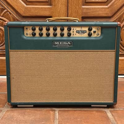 Vintage 2006 Mesa Boogie Stiletto Ace Two-Channel 50-Watt 2x12 Guitar Amp Combo - Green image 1