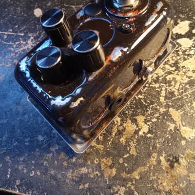 Dongeomac Boutique Tubescreamer in Distressed Blue Orange Mix (Oxblood?) image 5