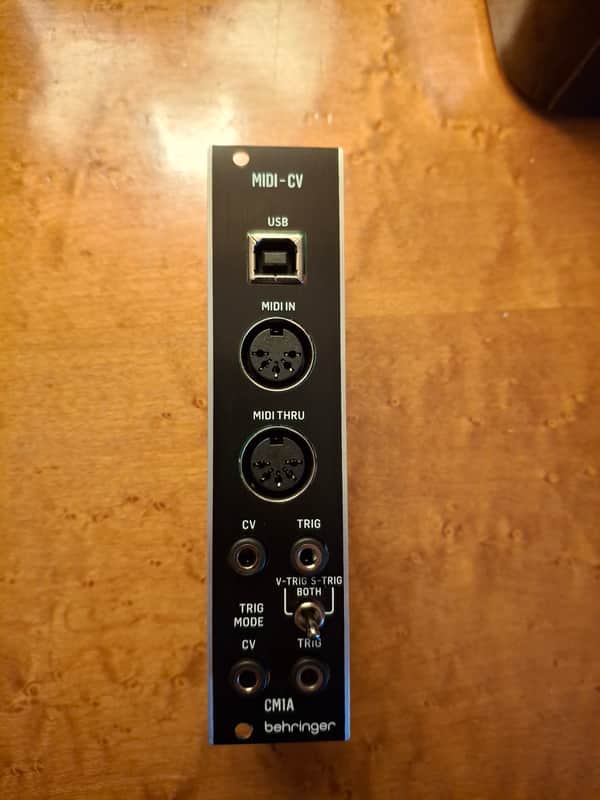 Behringer CM1A MIDI to CV Eurorack Module 2021 - Present - Black - NO RIBBON CABLE image 1