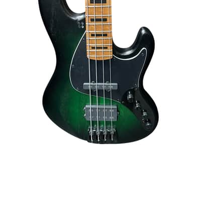 Sandberg Cal. TM-4 Superlight, Green Burst with Roasted Maple Neck/ Roasted BEM FB, Black Blocks *ON ORDER ETA MAY 2027* image 4