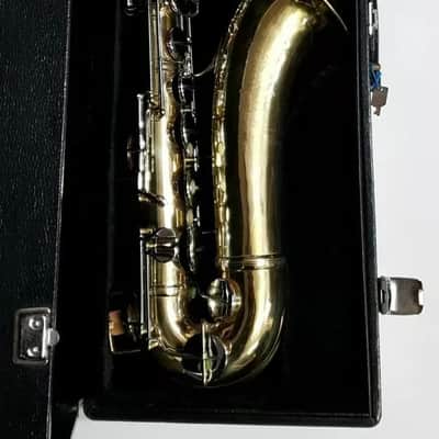 Adolphe Saxophone Bb Tenor 673 by Selmer Brass Body & Hard Case Full Outfit~ image 3