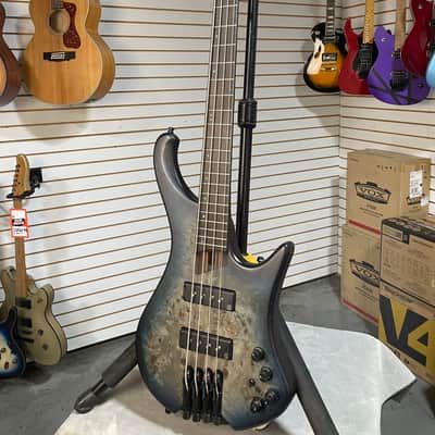 Ibanez EHB Ergonomic Headless Bass Guitar - Cosmic Blue Starburst Flat w/Gig Bag & PLEK*D #107 image 6