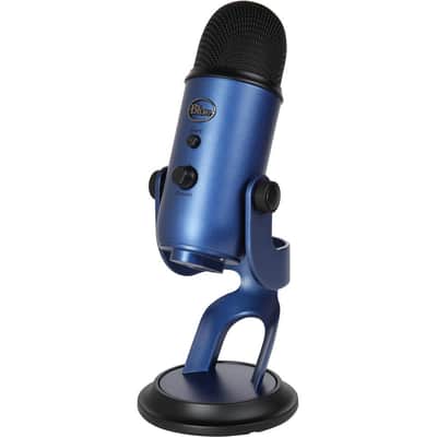 Blue Yeti Midnight Blue Premium Multi-Pattern USB Microphone with Blue VO!CE image 3