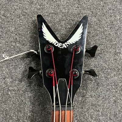 Used Dean METALMAN BASS Bass Guitars Black image 3
