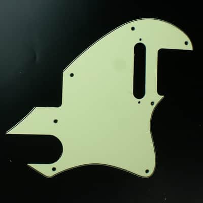 Custom Guitar Pickguard for Tele F Hole Convertion ,3ply Vintage Mint Green