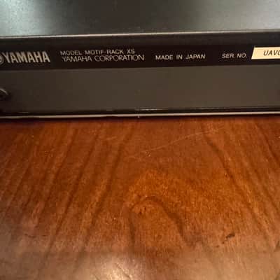 Yamaha Motif XS Rack Tone Generator 2000s - Gray image 7
