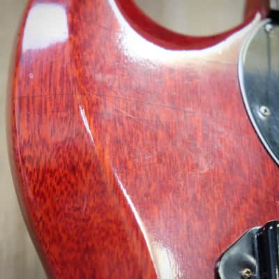 Gibson SG Junior 1964 w/ original alligator chipboard case- Cherry image 8